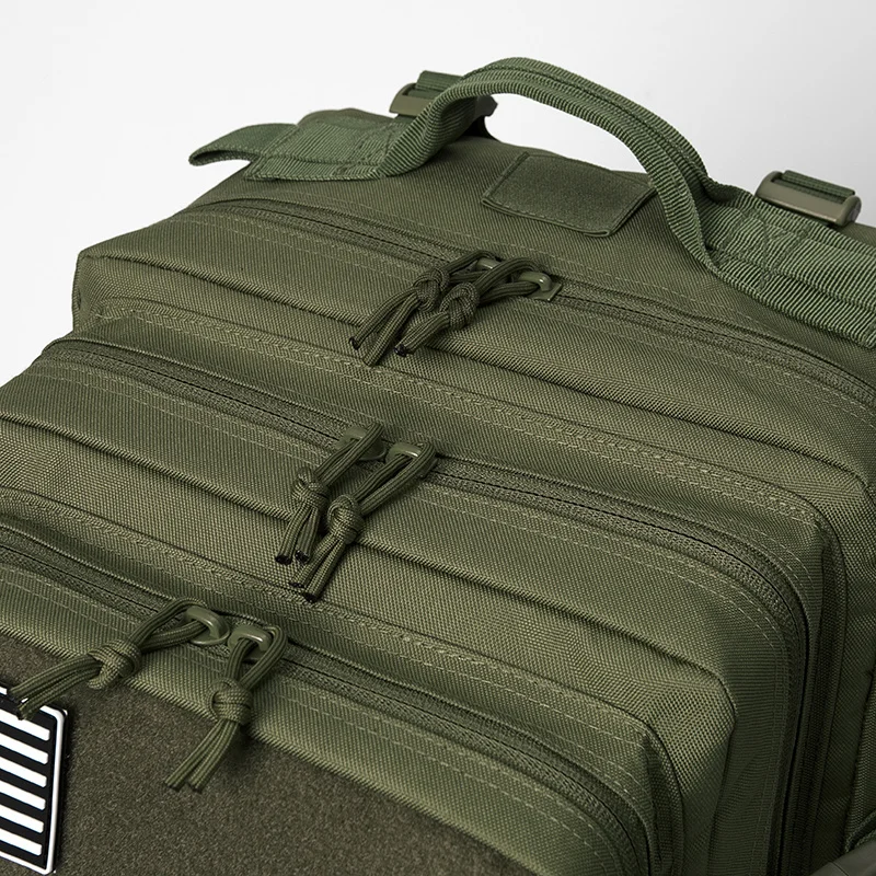 45L Tactical Backpack Survival Bag Hunting MOLLE Backpack GYM For Men EDC Outdoor Hiking Rucksack With Bottle Holder