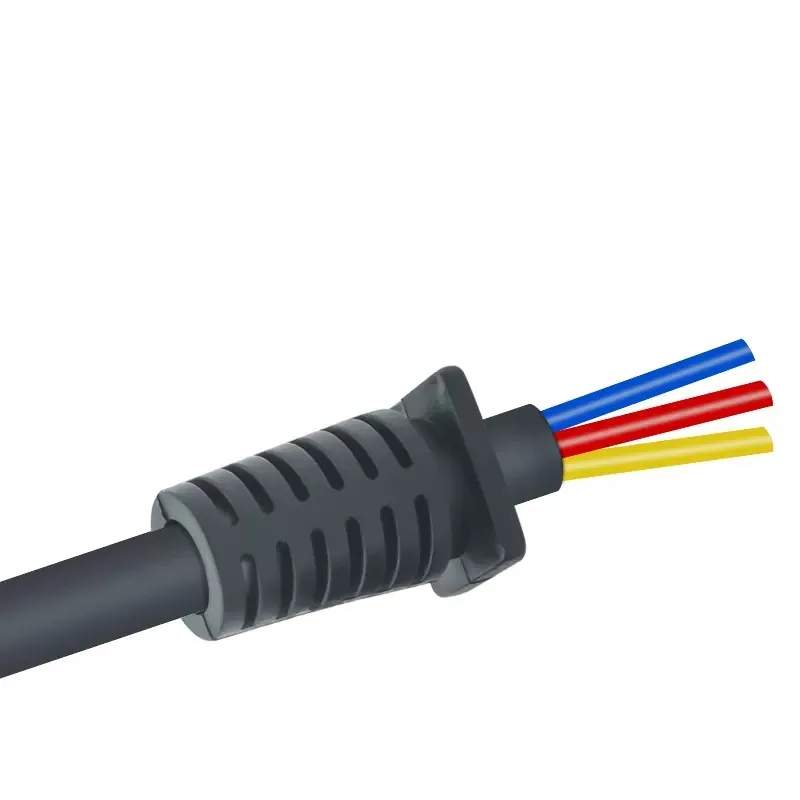 10pcs Cable Gland Connector Rubber Strain Relief Cord Boot Protector 4.6/5.2/6mm Wire Cable Sleeve Cellphone Charger Power Tool