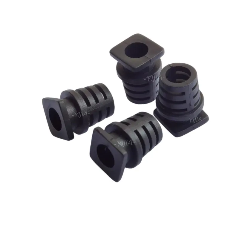 10pcs Cable Gland Connector Rubber Strain Relief Cord Boot Protector 4.6/5.2/6mm Wire Cable Sleeve Cellphone Charger Power Tool