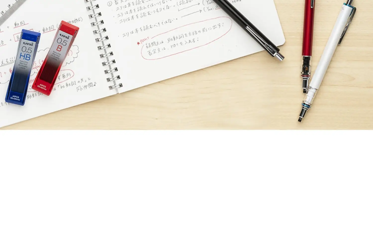 1pcs Uni Mechanical Pencil M5-559 0.3/0.5/0.7mm Lead Kuru Toga ADVANCE Low Center of Gravity Rotary lapiseira papeterie kawaii
