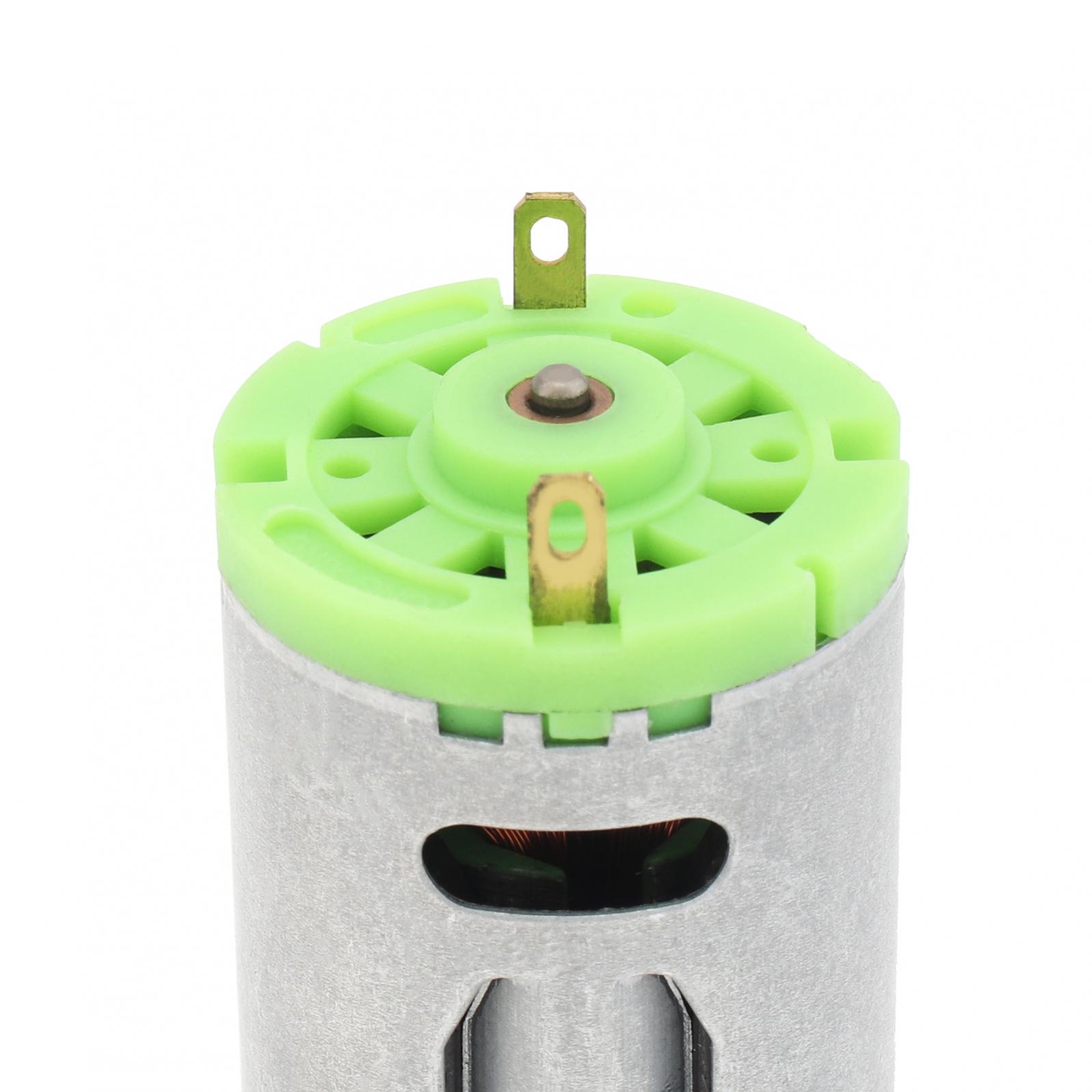 380 DC Motor DC 6-24V 6000-24000RPM High Speed Hobby Toy R380 Micro Motors for Hair Dryer DIY Toy Fan Engine Small Appliance
