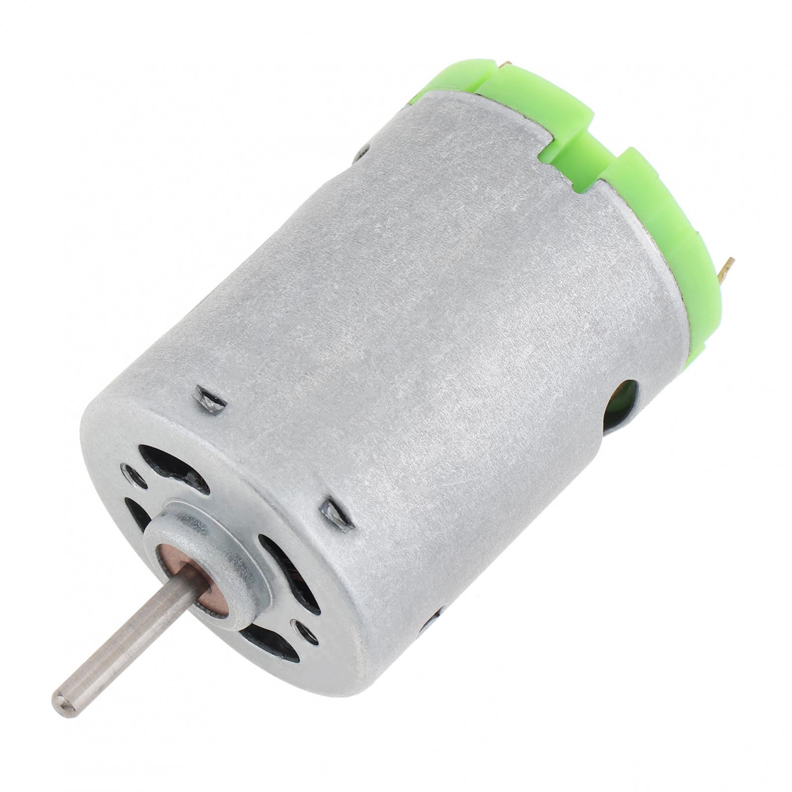 380 DC Motor DC 6-24V 6000-24000RPM High Speed Hobby Toy R380 Micro Motors for Hair Dryer DIY Toy Fan Engine Small Appliance