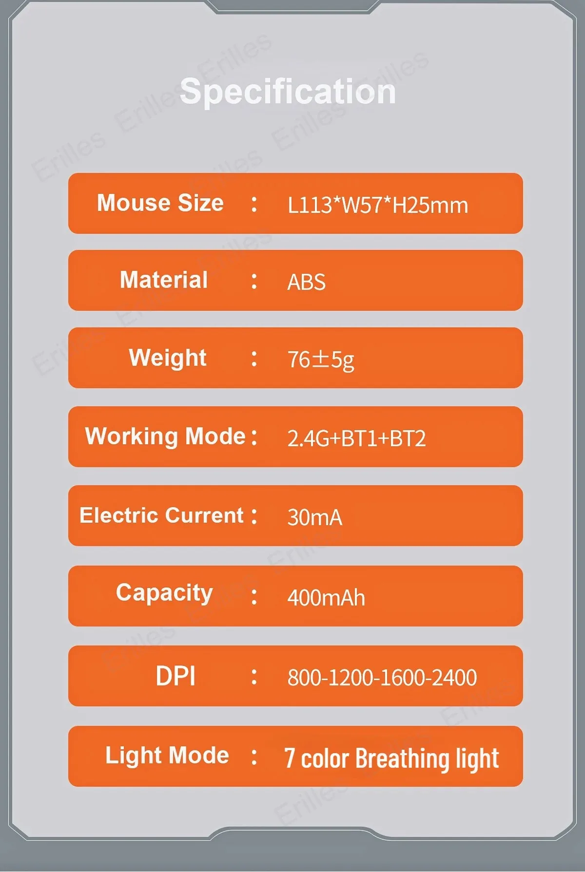 Transparent Magnetic Triple Mode Bluetooth compatible 2.4G Wireless Mouse One-Click Desktop Type-C Rechargeable Silent Mice Mute