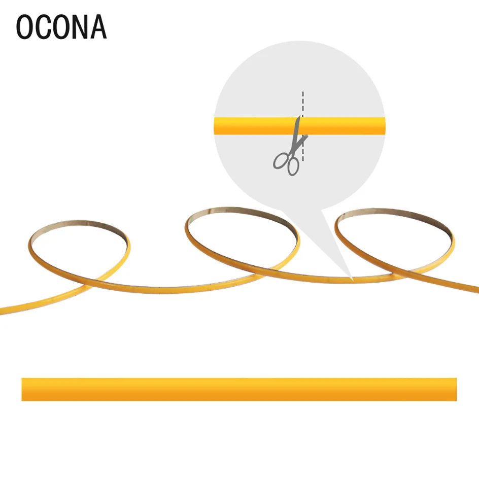 5V 3mm Super Thin COB LED Strip Light for Toy DIY Decor USB Battery Powered 480LED/m Cool White Flexible Tape Lights Red