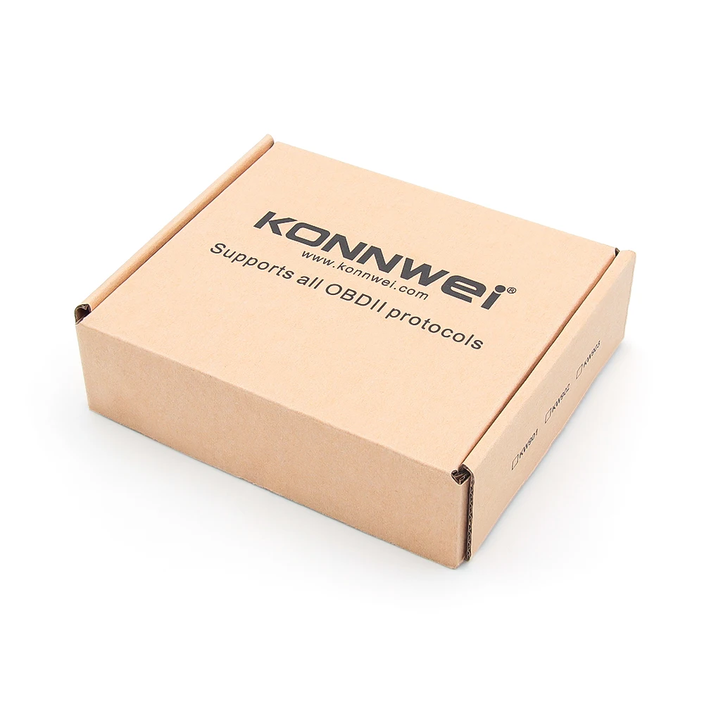 Konnwei ELM327 V1.5 Bluetooth 5.0 OBD2 Scanner ELM 327 V1 5 OBDII Auto Car Diagnostic Tools ODB2 OBD 2 Code Reader