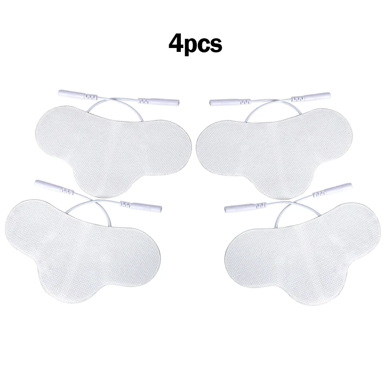 Nerve Muscle Stimulator Silicone Gel EMS Electrode Pads NeckNon-Woven Patch Self-Adhesive Acupuncture Physiotherapy TENS Pads