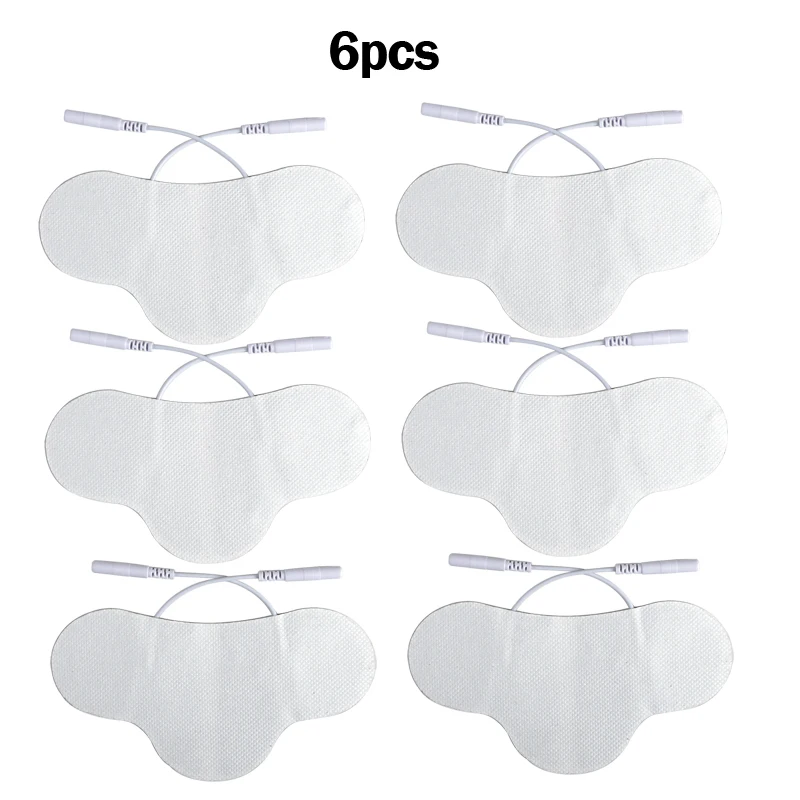 Nerve Muscle Stimulator Silicone Gel EMS Electrode Pads NeckNon-Woven Patch Self-Adhesive Acupuncture Physiotherapy TENS Pads