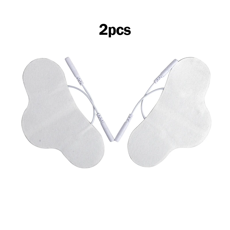 Nerve Muscle Stimulator Silicone Gel EMS Electrode Pads NeckNon-Woven Patch Self-Adhesive Acupuncture Physiotherapy TENS Pads