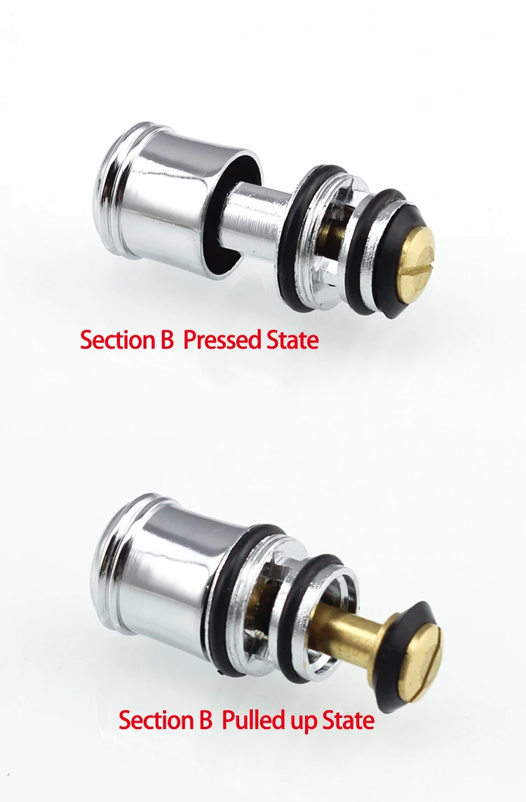 Water Leakage Repair Part Shower Faucet Lower Outlet Water Separator Bathtub Tap Pull Rod Diverter Valve Shower Column Switch
