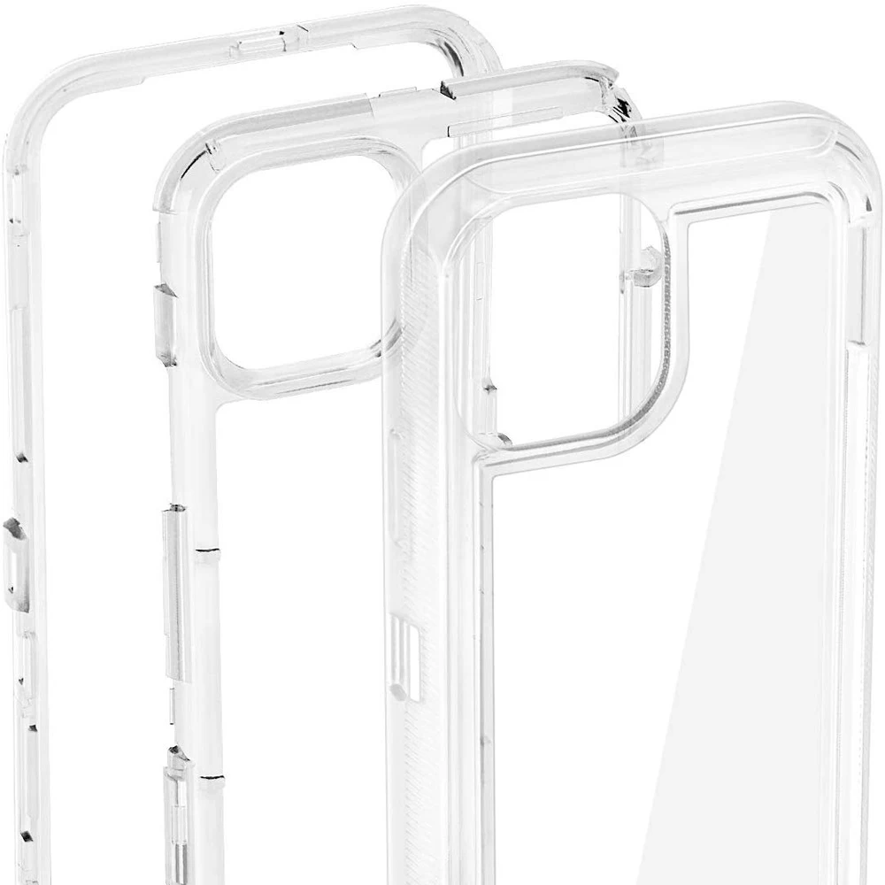 Hybrid Heavy Duty Dust Case For iPhone 16 15 13 11 12 14 Pro Max XSMAX XR XS SE 6 7 8 Plus Transparent Shockproof Armor Cover