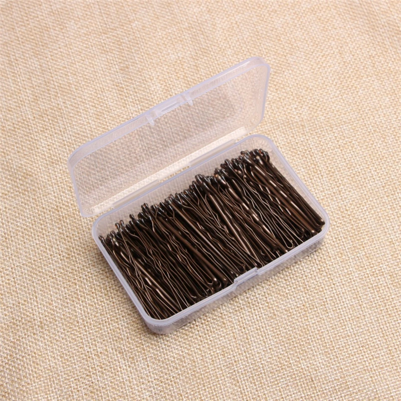 50/100/150PC Black Hairpins For Women Hair Clip Lady Bobby Pins Invisible Wave Hairgrip Barrette Hairclip Hair Clips Accessories