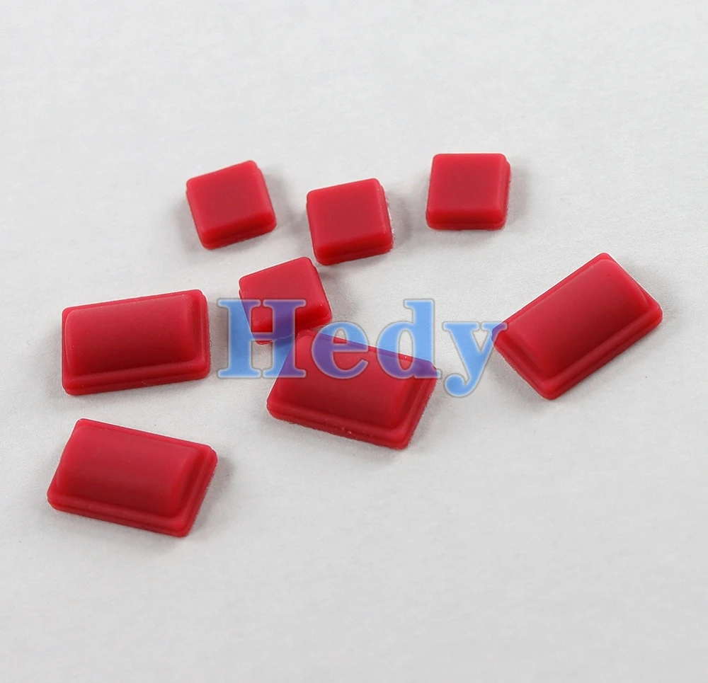 1set Replacement 8 in 1 Silicon Non-slip Rubber Feet Cover Set For Nintendo WII Console Nonslip Dust Cover
