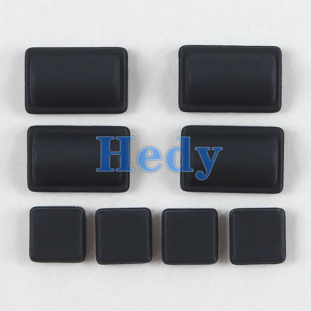 1set Replacement 8 in 1 Silicon Non-slip Rubber Feet Cover Set For Nintendo WII Console Nonslip Dust Cover