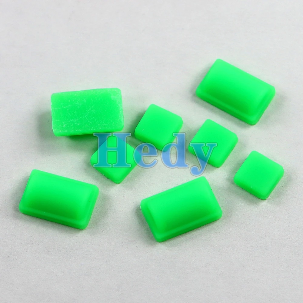1set Replacement 8 in 1 Silicon Non-slip Rubber Feet Cover Set For Nintendo WII Console Nonslip Dust Cover