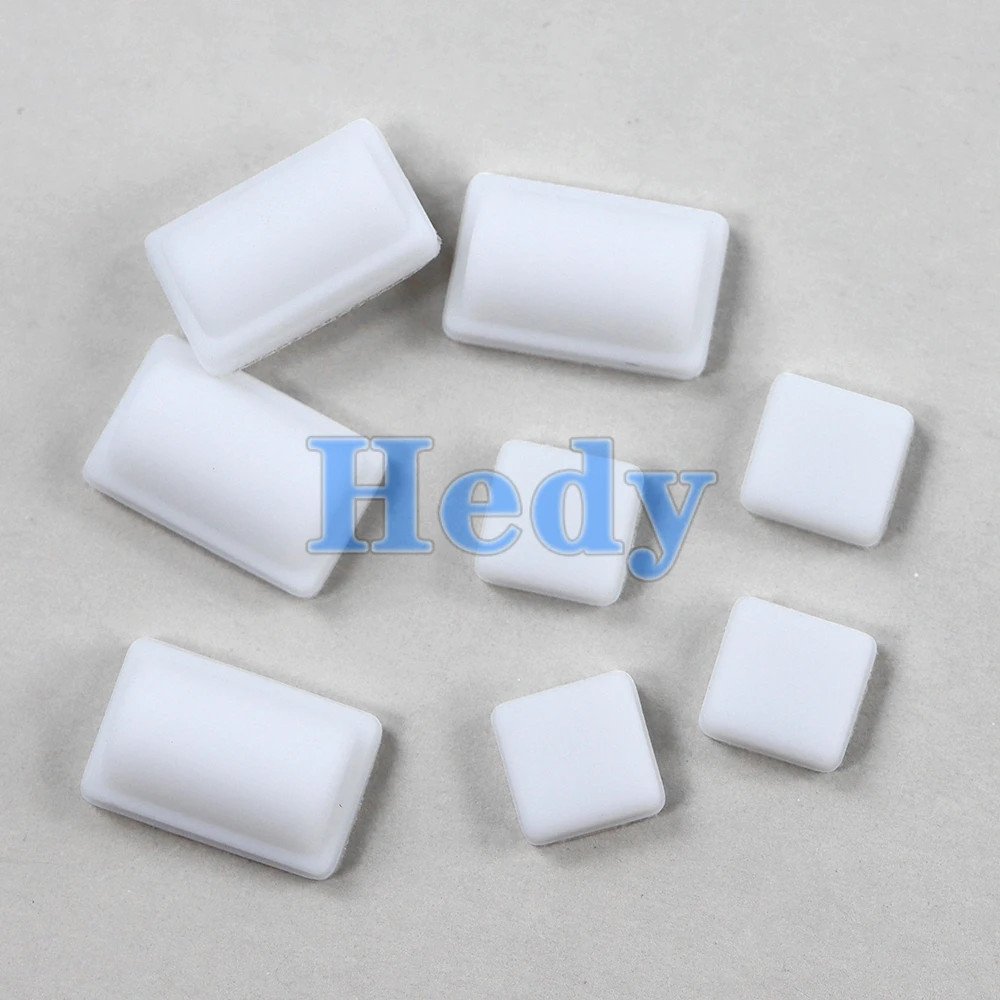 1set Replacement 8 in 1 Silicon Non-slip Rubber Feet Cover Set For Nintendo WII Console Nonslip Dust Cover