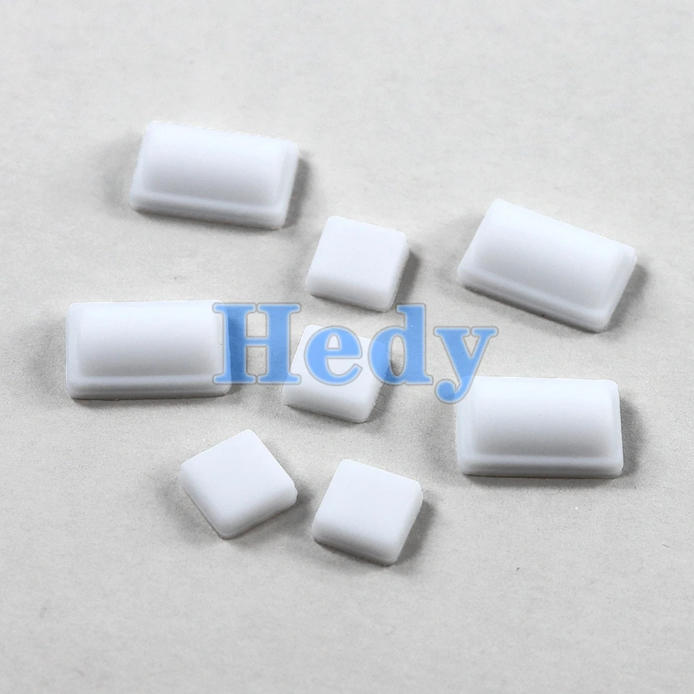 1set Replacement 8 in 1 Silicon Non-slip Rubber Feet Cover Set For Nintendo WII Console Nonslip Dust Cover