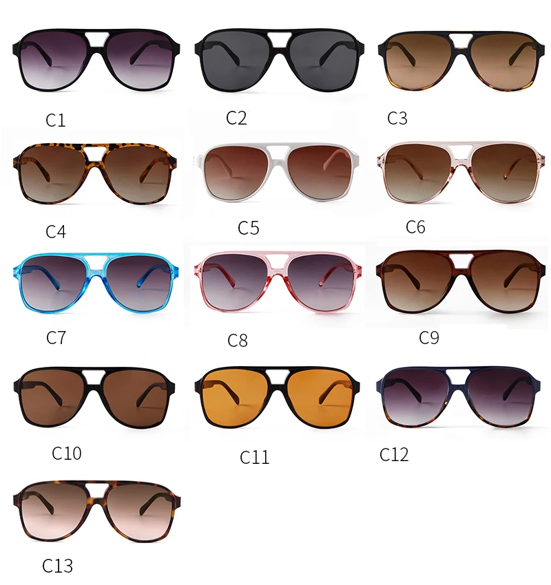 STORY Fashion Vintage Fashion Orange Pilot Sunglasses Women Men Brand Designer Retro Tortoise Aviation Sun Glasses UV400 S40032N