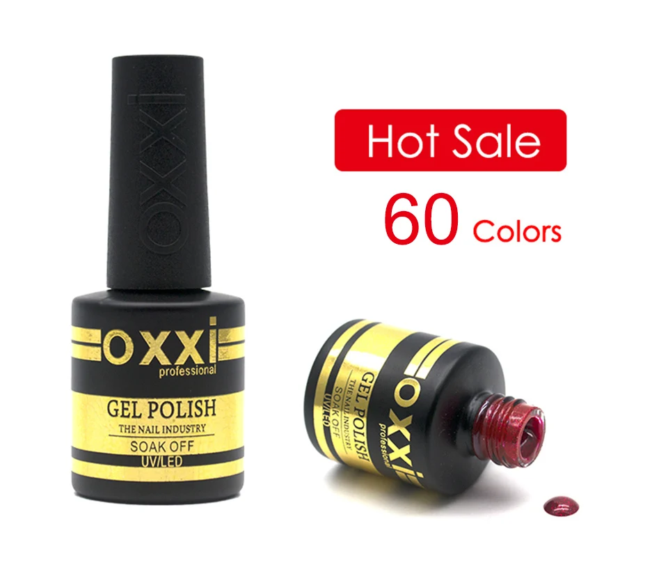 OXXI 8ml Semi-permanent Varnish 60 Colors Semipermanent Nail Polish Maincure UV Gel Enamel Soak off Varnishes Hybrid Gellac New