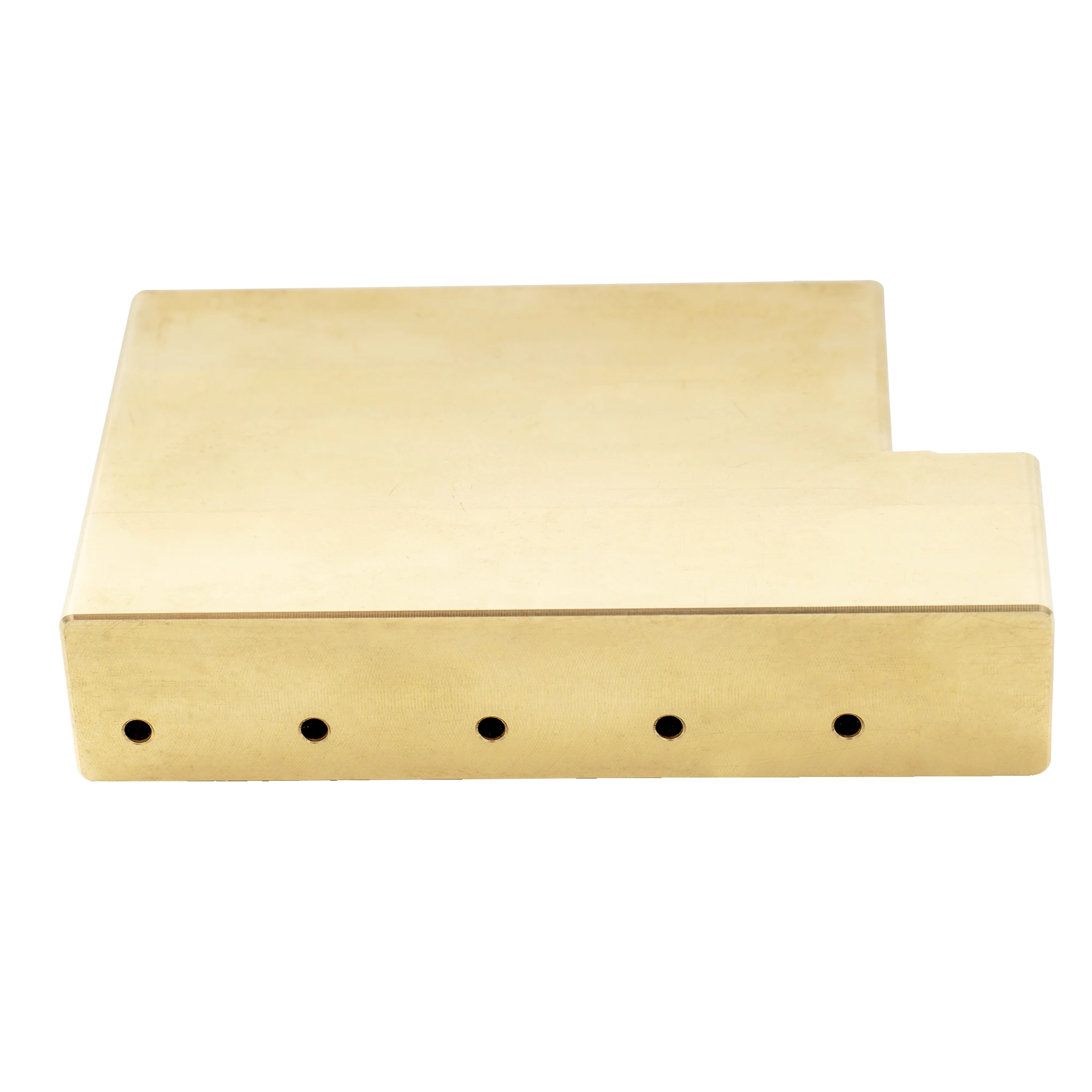 Musiclily Ultra Full Solid Brass/Steel L Shaped Tremolo Block for Electric Guitar Floyd Rose Locking Tremolo Bridge