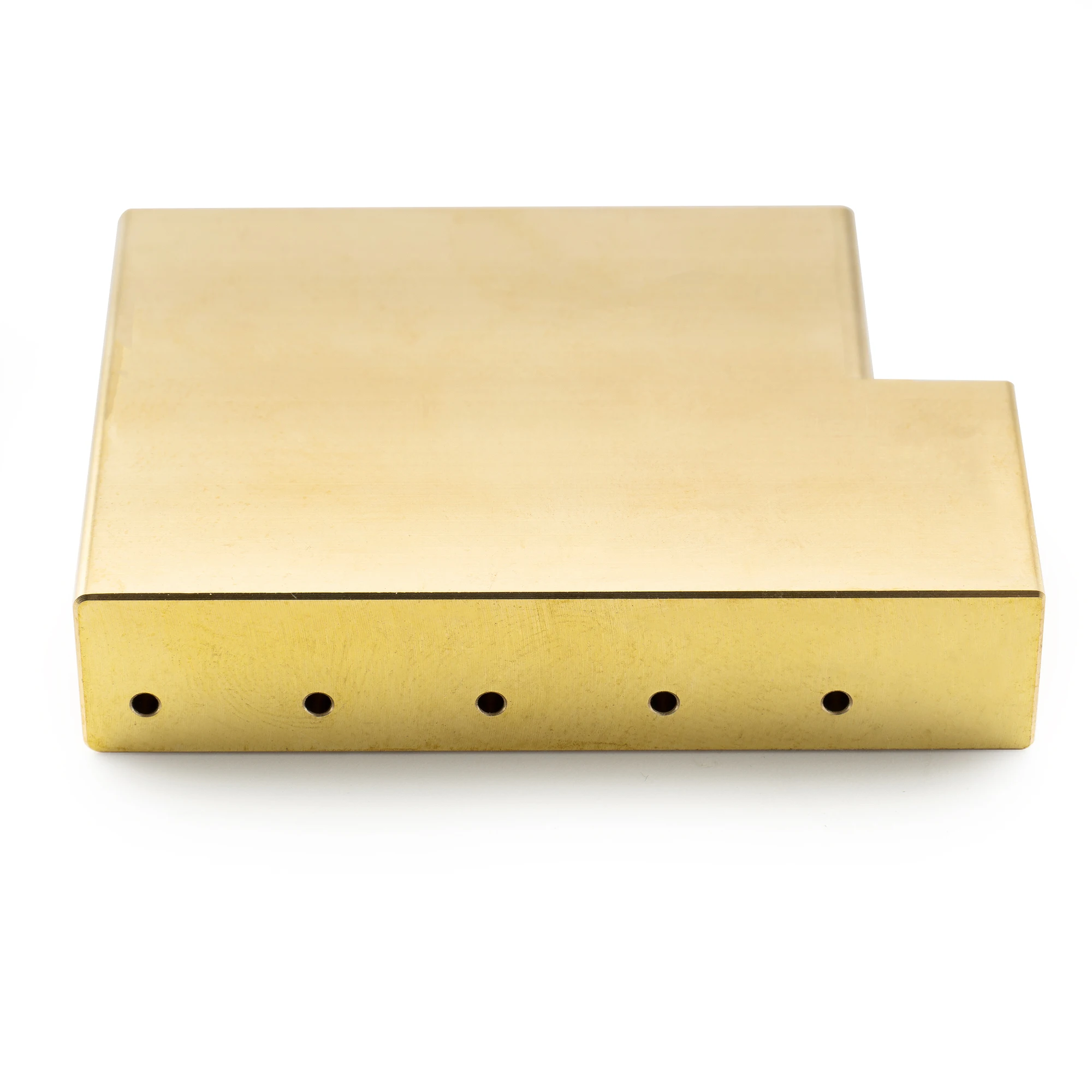 Musiclily Ultra Full Solid Brass/Steel L Shaped Tremolo Block for Electric Guitar Floyd Rose Locking Tremolo Bridge