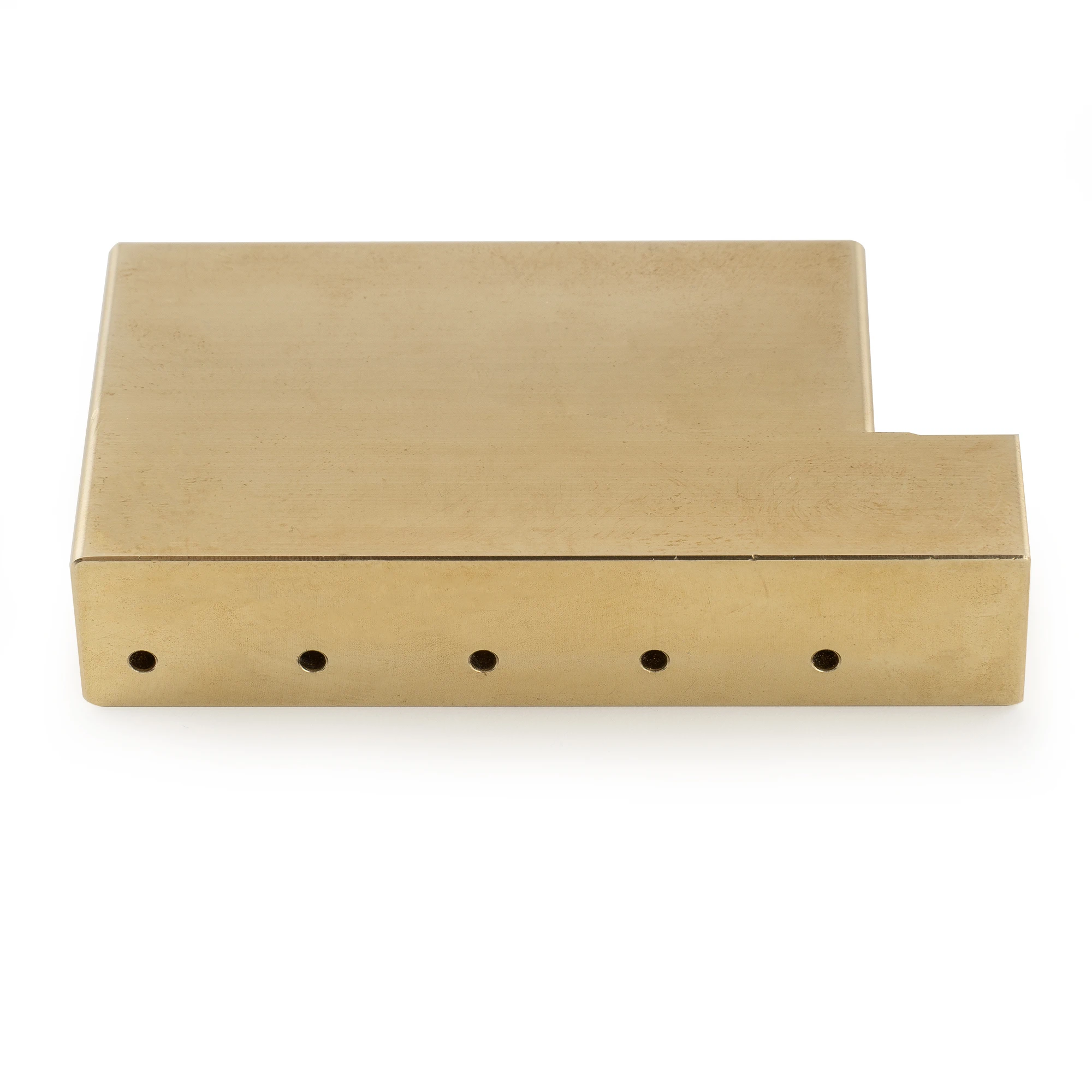 Musiclily Ultra Full Solid Brass/Steel L Shaped Tremolo Block for Electric Guitar Floyd Rose Locking Tremolo Bridge