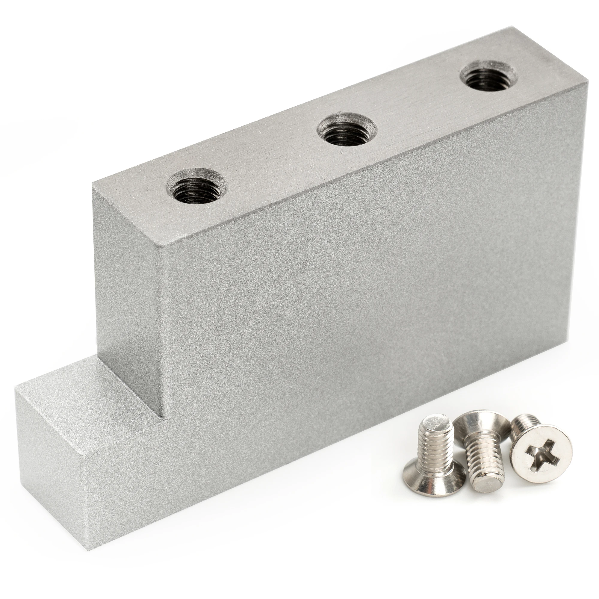 Musiclily Ultra Full Solid Brass/Steel L Shaped Tremolo Block for Electric Guitar Floyd Rose Locking Tremolo Bridge