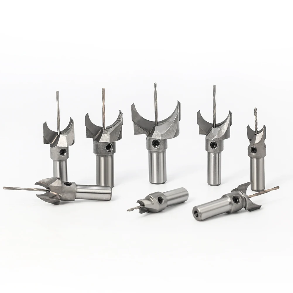 Fozhu Cutter Tungsten Steel Fozhu Router Bit Fozhu Small Hole Round Bead Cutter Wood Bead Hand String Tool Fota Cutter Drill