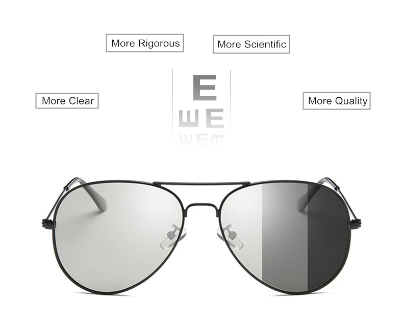 SUMONDY Myopia Glasses Prescription -0.5 to -8.0 Women Men Alloy Frame Photochrom Anti Blue Ray Nearsighted And Astigmatism UF51