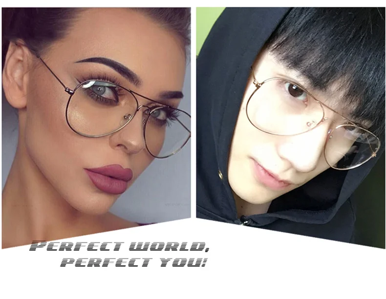 SUMONDY Myopia Glasses Prescription -0.5 to -8.0 Women Men Alloy Frame Photochrom Anti Blue Ray Nearsighted And Astigmatism UF51