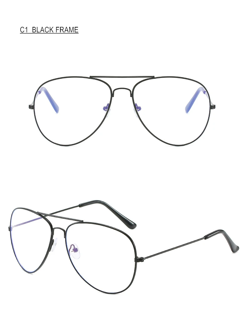 SUMONDY Myopia Glasses Prescription -0.5 to -8.0 Women Men Alloy Frame Photochrom Anti Blue Ray Nearsighted And Astigmatism UF51