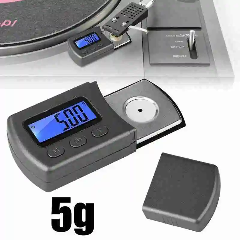 For Tonearm Phono Cartridge For LP Vinyl Record Turntable Player Digital Turntable Stylus Force Balance 0.01g Jewelry Scale