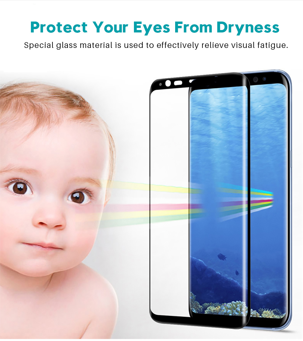 Tempered 9D Curved Glass Film For Samsung Galaxy Note 8 9 S9 S8 Plus S7 Edge Screen Protector For Samsung A6 A8 Plus 2018