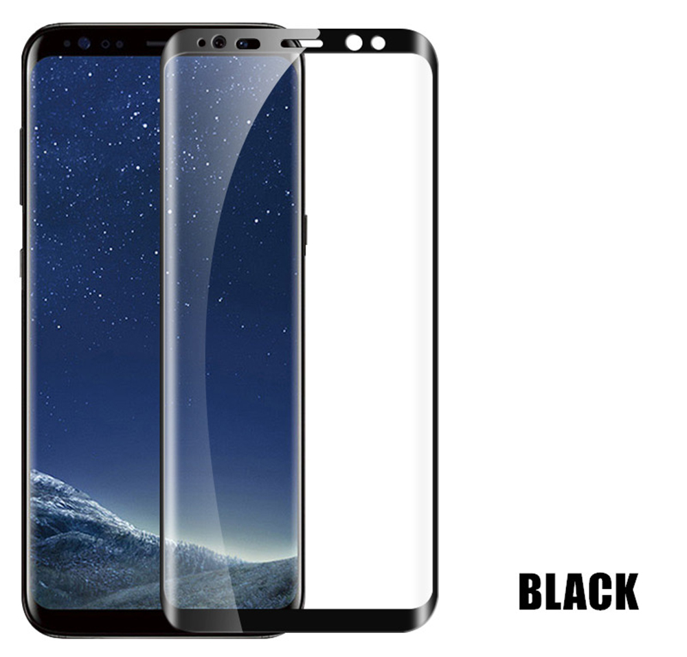 Tempered 9D Curved Glass Film For Samsung Galaxy Note 8 9 S9 S8 Plus S7 Edge Screen Protector For Samsung A6 A8 Plus 2018