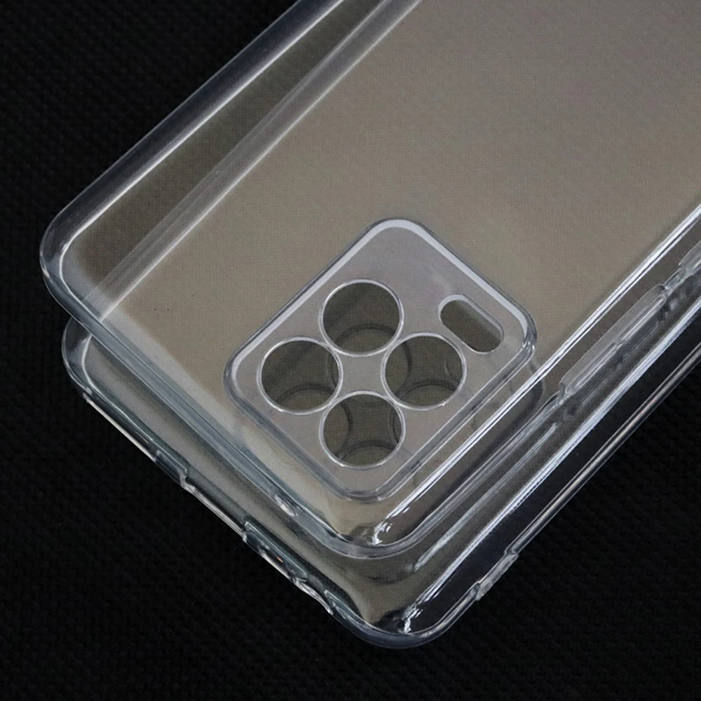 High Quality Clear Phone Case for OPPO Realme 8 Pro 8Pro 8i 8S 4G 5G Camera Protection Soft TPU Transparent Cover Realme8 Fundas