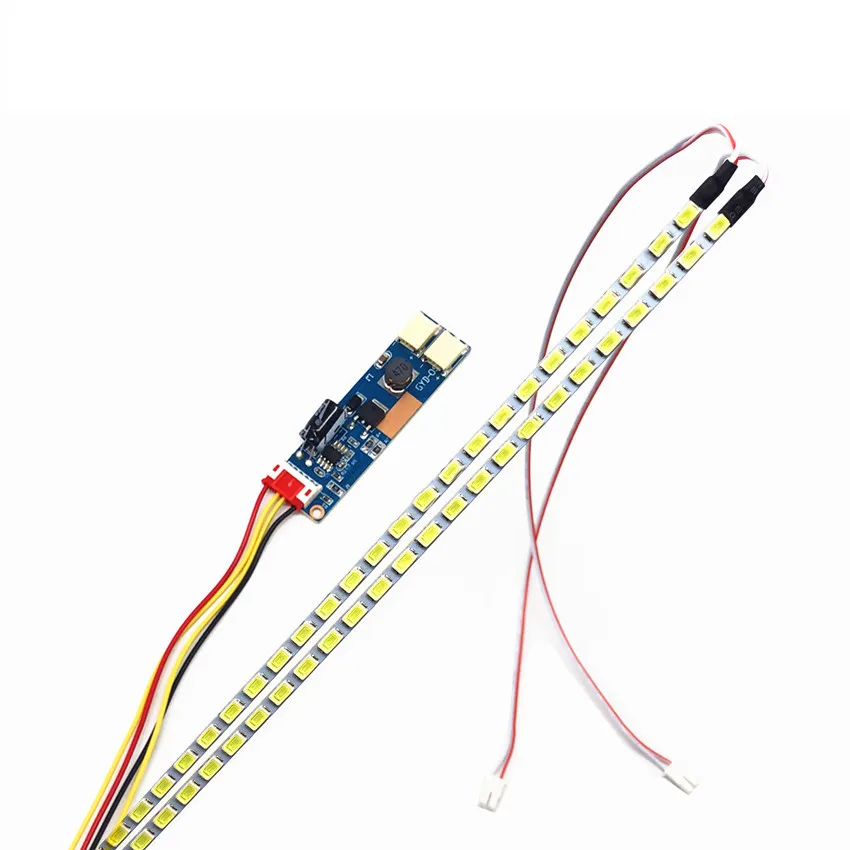 NEW 540mm LED Backlight Strip Light Kit DC 10-30V 24 Inch CCFL LCD Screen To LED Monitor Constant Current Plate