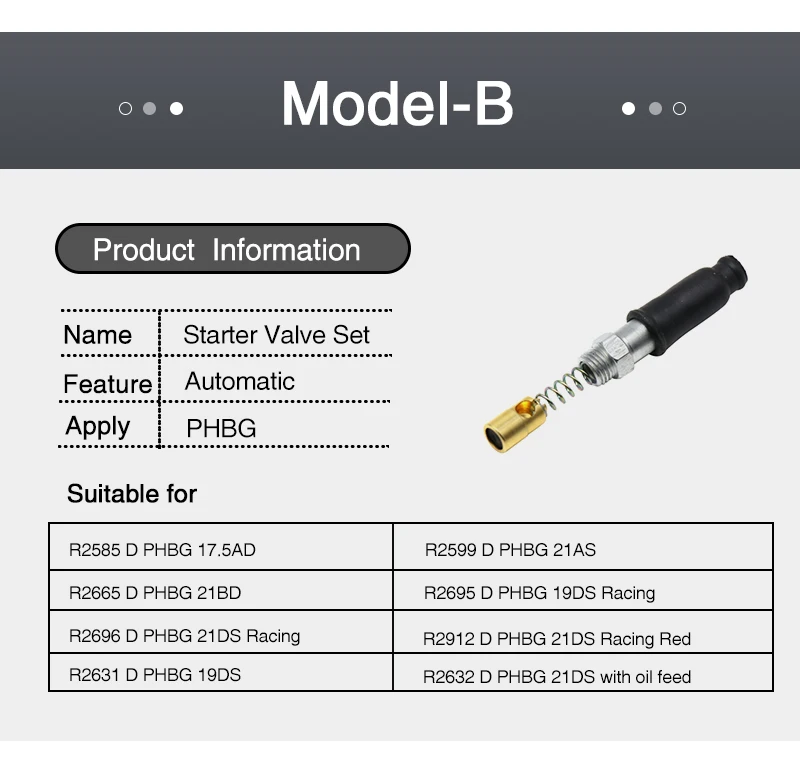 ZSDTRP Motorcycle Dellorto PHBG Manual Pull Choke Automatic Choke Assembly For PHBG 16AS 21AS 21DS 21BS Carburetor PHBL PHBH