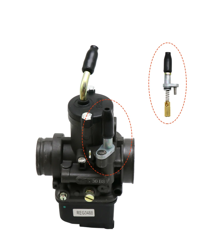 ZSDTRP Motorcycle Dellorto PHBG Manual Pull Choke Automatic Choke Assembly For PHBG 16AS 21AS 21DS 21BS Carburetor PHBL PHBH