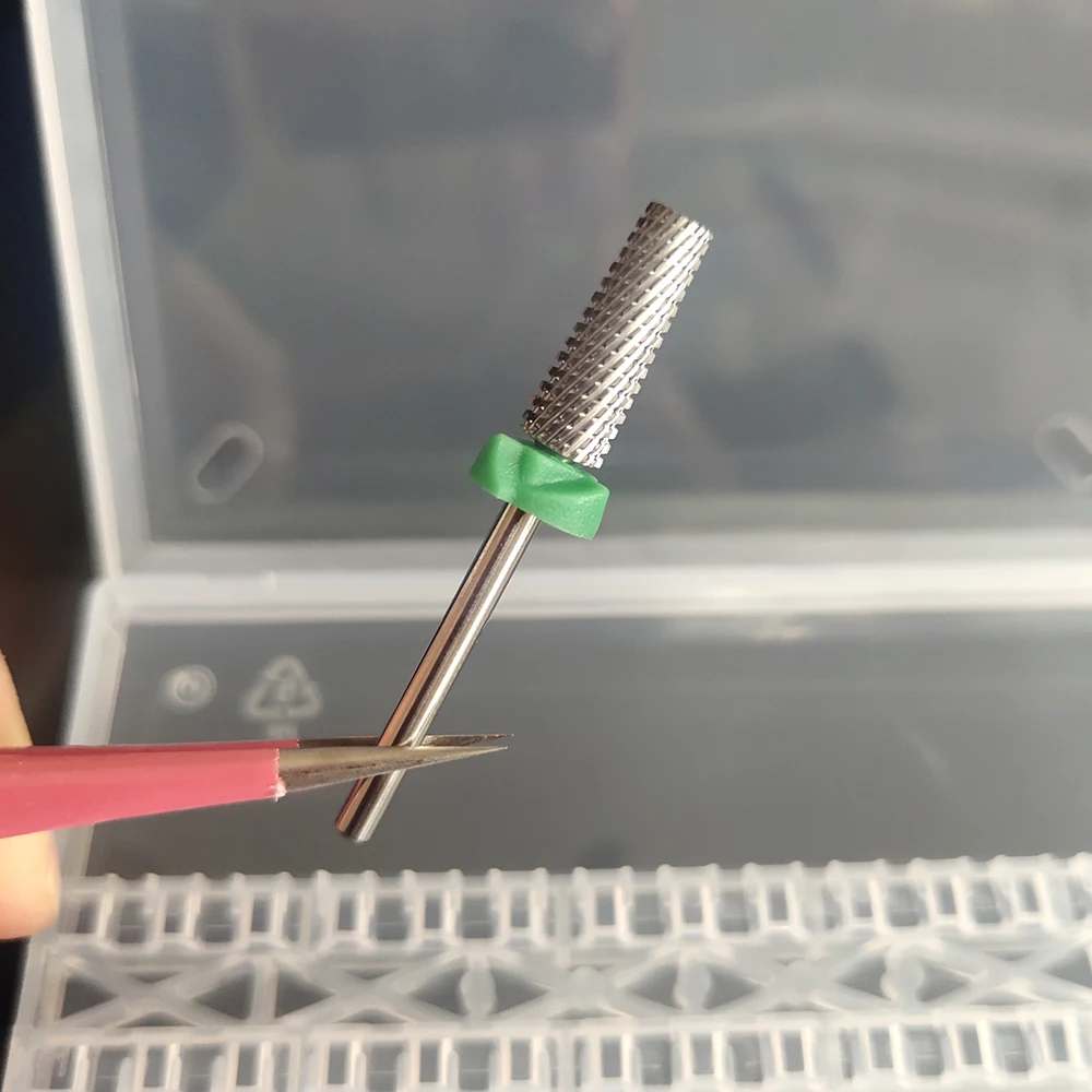 Quality Left and Right 5In1 Tungsten Carbide Nail Drill Bit Milling Eletric Manicure Machine Equipment Cuticle Clean Burr