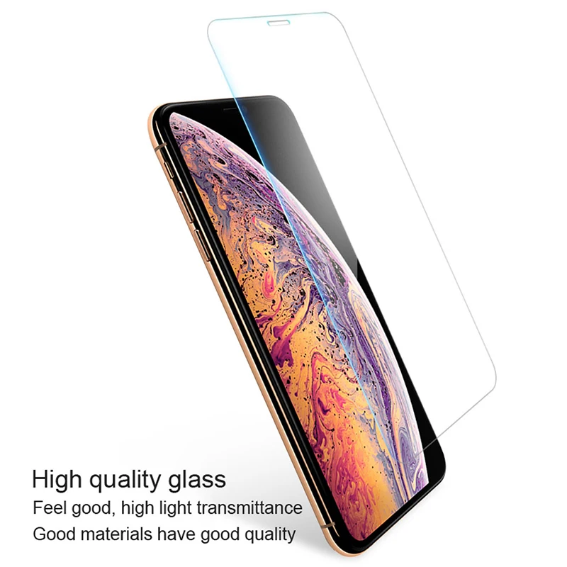 9H HD Tempered Glass For iphone X XS Max XR 6 6s 7 8 plus 5s 10 Screen Protector protective Glass on iphone 7 8 6 Plus X 5 glass