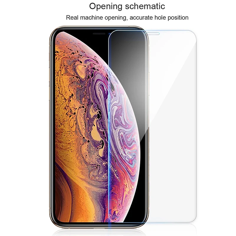 9H HD Tempered Glass For iphone X XS Max XR 6 6s 7 8 plus 5s 10 Screen Protector protective Glass on iphone 7 8 6 Plus X 5 glass