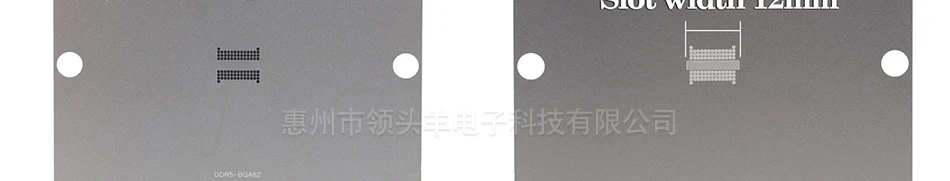 12/14/21pcs BGA memory template90mmx90mm DDR2-3 DDR3-2 DDR5 BGA96 BGA78 DDR4 memory chip repair template leakage bead fixture