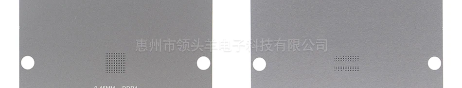 12/14/21pcs BGA memory template90mmx90mm DDR2-3 DDR3-2 DDR5 BGA96 BGA78 DDR4 memory chip repair template leakage bead fixture