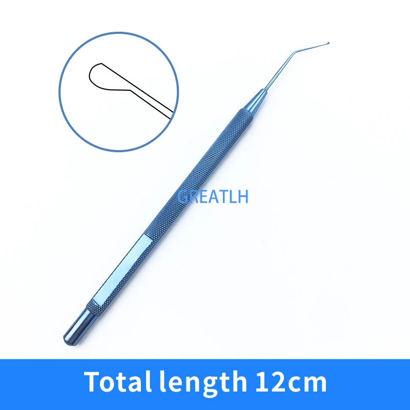 Titanium ophthalmic hooks Various types Akahoshi Nucleus Manipulator ophthalmic instruments