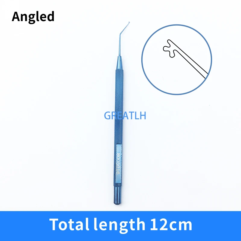 Titanium ophthalmic hooks Various types Akahoshi Nucleus Manipulator ophthalmic instruments