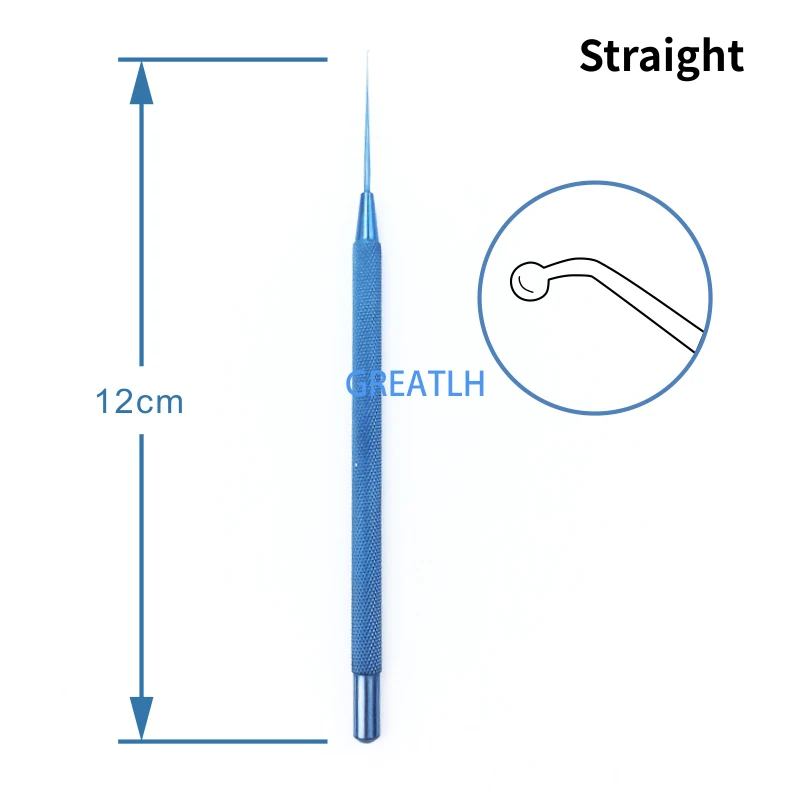 Titanium ophthalmic hooks Various types Akahoshi Nucleus Manipulator ophthalmic instruments