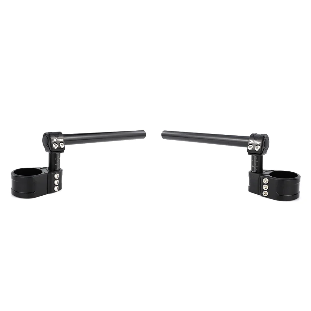 Aluminum Adjustable Handlebar 41MM Clip-On Handle Bar Raiser Universal Fit For Honda CBR600 F1 F2 F3 CBR 650F VFR800 VFR 750 F