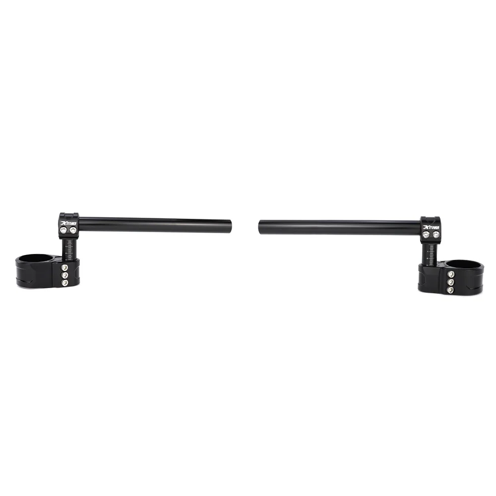 Aluminum Adjustable Handlebar 41MM Clip-On Handle Bar Raiser Universal Fit For Honda CBR600 F1 F2 F3 CBR 650F VFR800 VFR 750 F