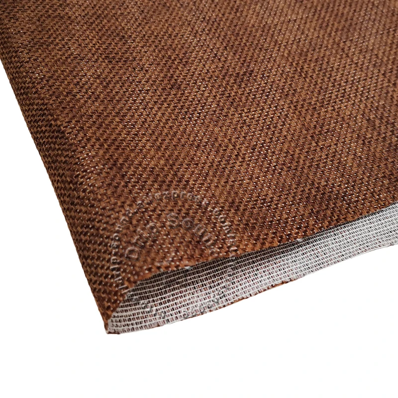 Speaker Mesh Dust Cloth Antique Retro Sound Transparent Dustproof Linen Guitar Sound Mask Background Grey/Beige/Brown