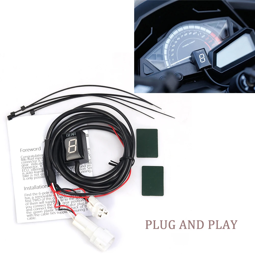 Motorcycle Gear Display Indicator Meter For Suzuki GSF1250S GSF1250SA GSF 1250 S SA GSF 1250S 1250SA Vstrom DL1000V DL 1000 V