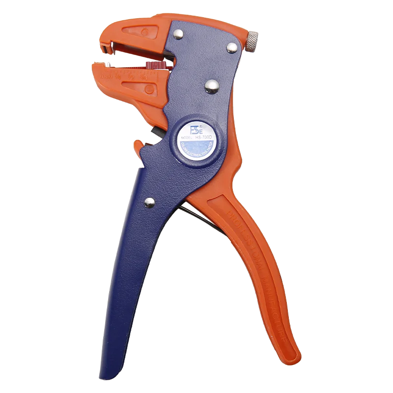 HS‑700D Automatic Duckbill Wire Stripper 0.25‑6mm² 2‑in‑1 Stripping Cutting Plier Adjustable Tension Spring Auto‑Open Electricia